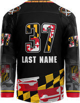 SOMD Lady Sabres Youth Goalie Sublimated Jersey