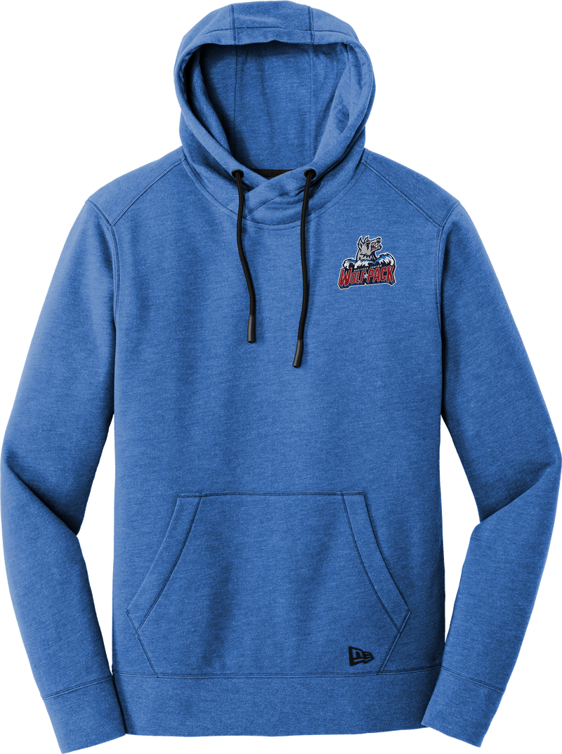 Hartford Jr. Wolfpack New Era Tri-Blend Fleece Pullover Hoodie