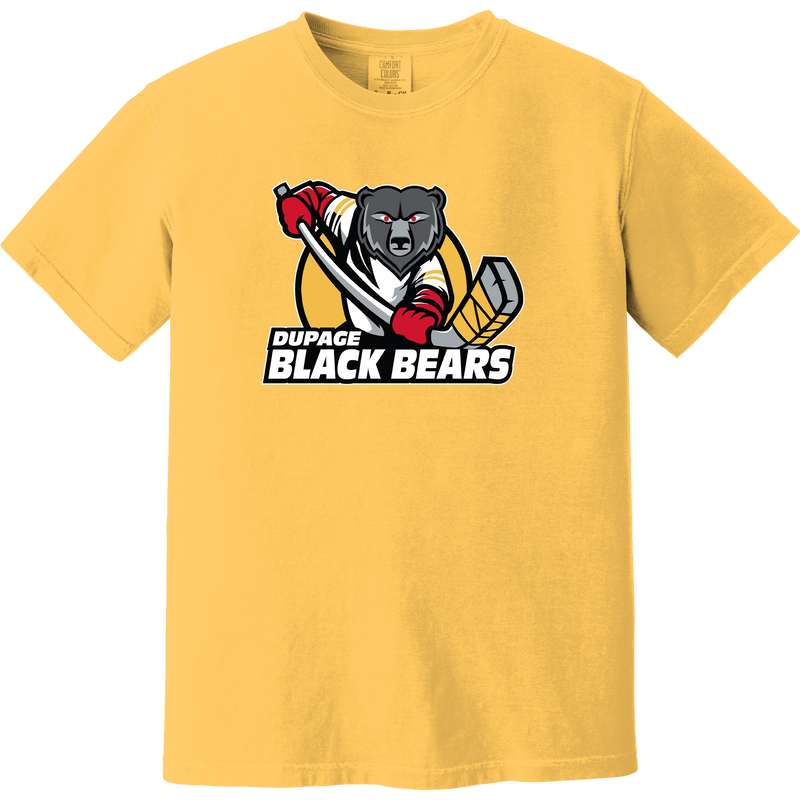 Dupage Black Bears Heavyweight Ring Spun Tee