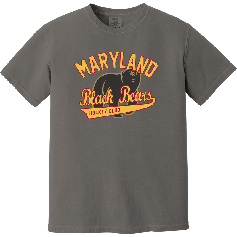 Maryland Black Bears Heavyweight Ring Spun Tee