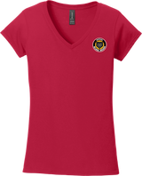 Dupage Black Bears Softstyle Ladies Fit V-Neck T-Shirt