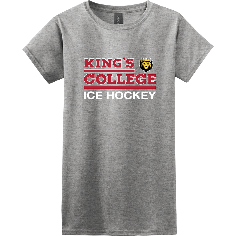 King's College Softstyle Ladies T-Shirt