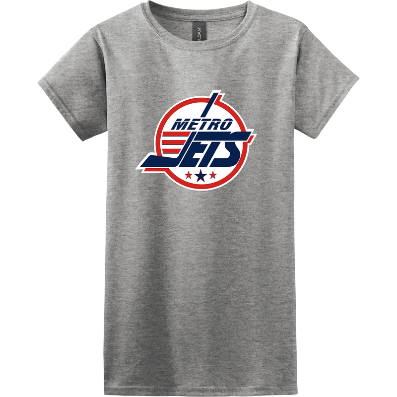 Metro Jets Softstyle Ladies T-Shirt
