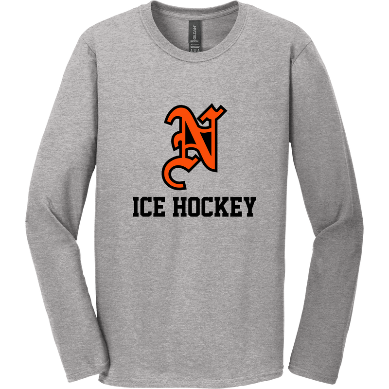 Midd North Hockey Softstyle Long Sleeve T-Shirt
