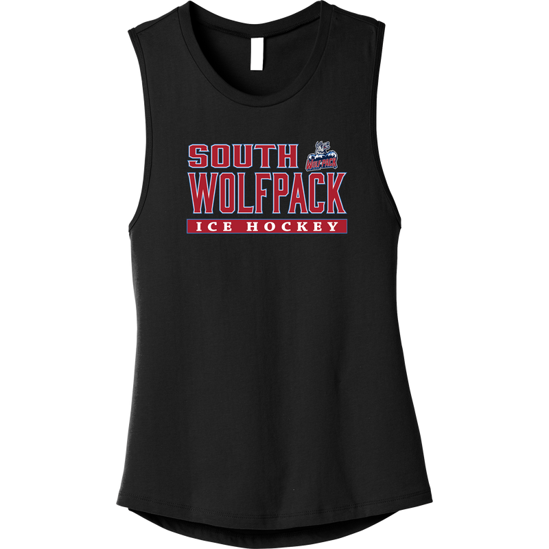 CT Wolfpack South Womens Jersey Muscle Tank