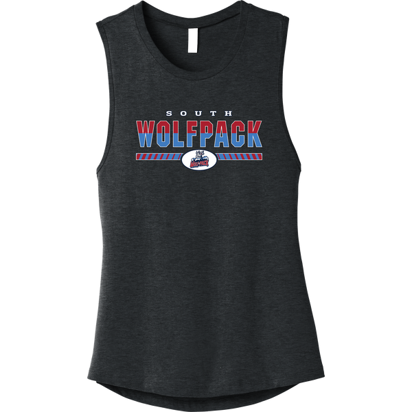 CT Wolfpack South Womens Jersey Muscle Tank