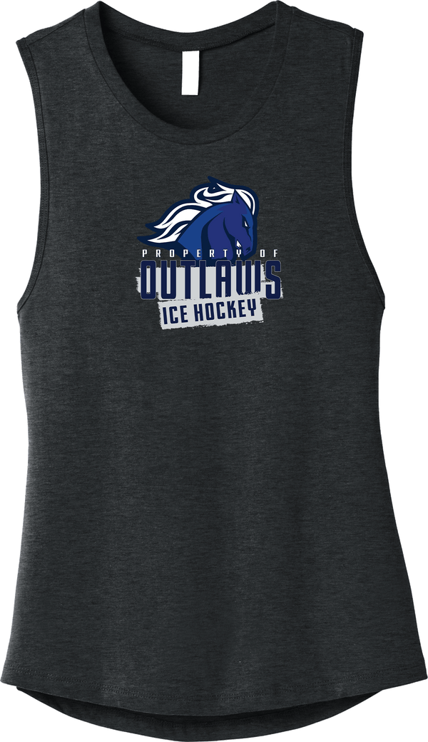 Brandywine Outlaws Womens Jersey Muscle Tank