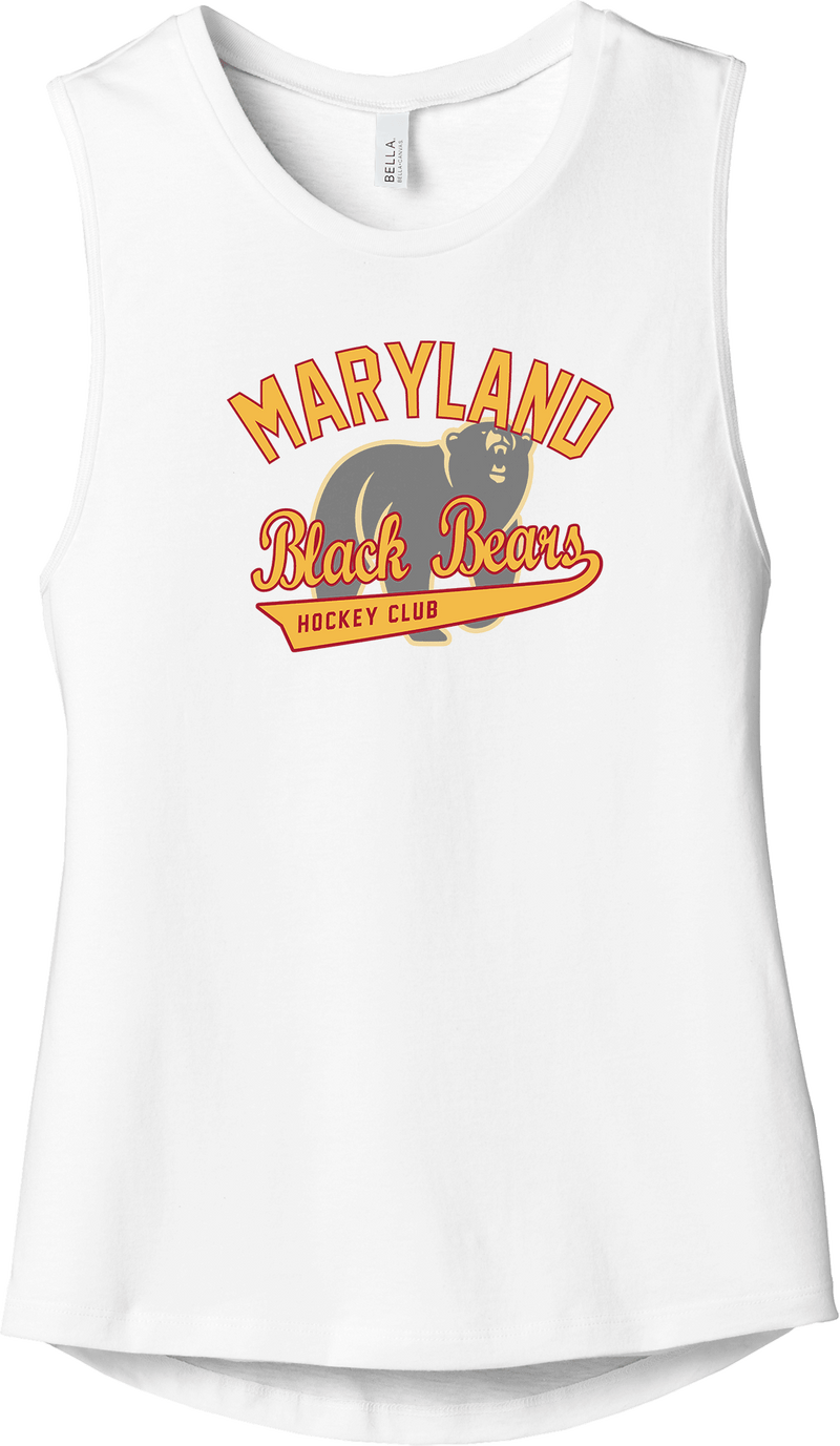 Maryland Black Bears Womens Jersey Muscle Tank