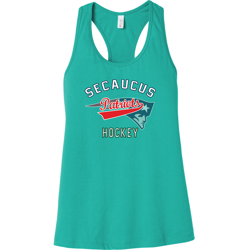 Secaucus Patriots Womens Jersey Racerback Tank