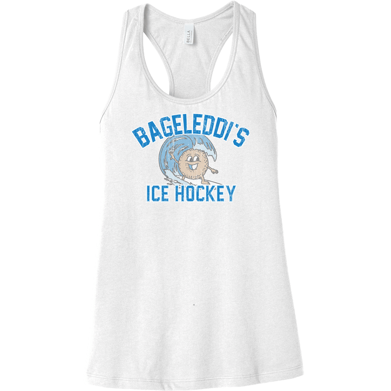 BagelEddi's Womens Jersey Racerback Tank