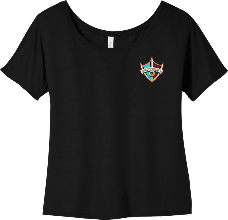 Delaware Ducks Womens Slouchy Tee