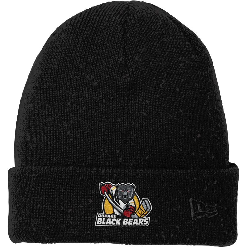 Dupage Black Bears New Era Speckled Beanie