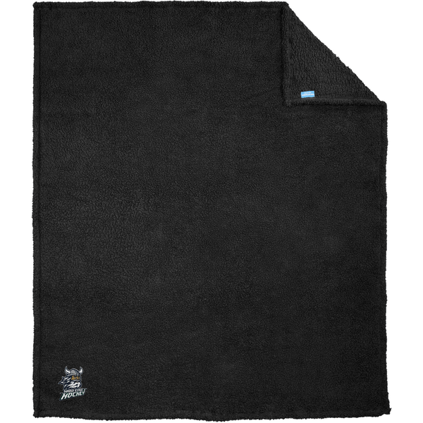 Hard Edge Hockey Cozy Blanket