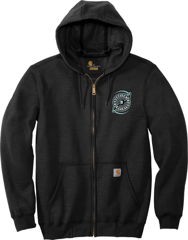 Brooklyn Aviators Carhartt Midweight Hooded Zip-Front Sweatshirt