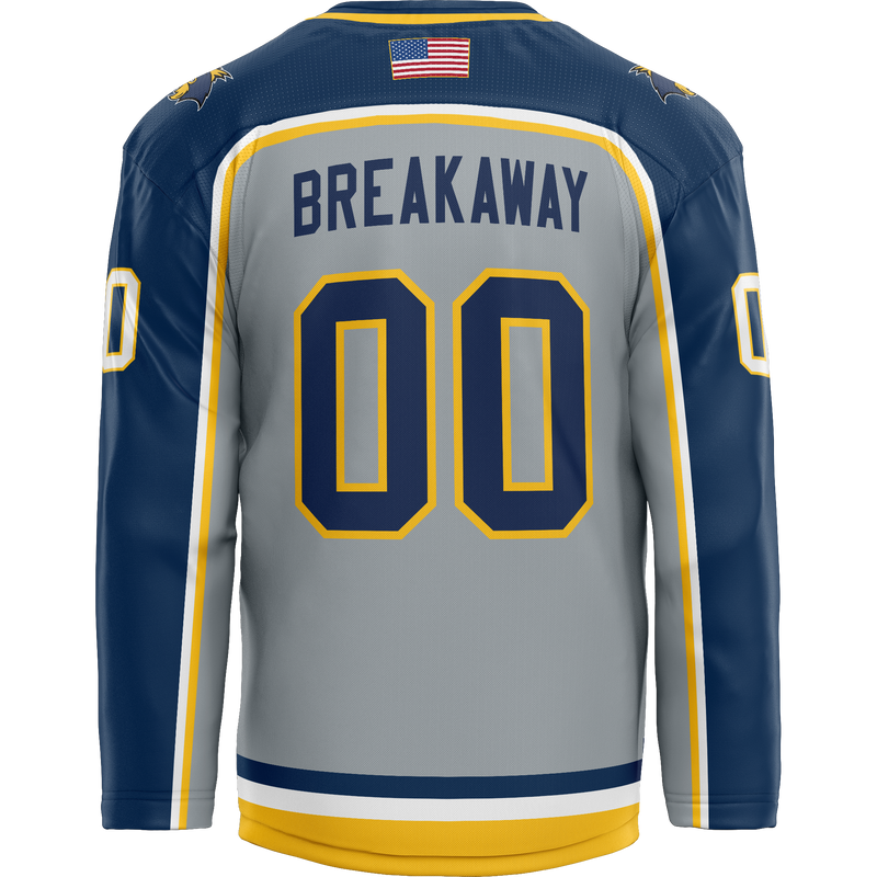 Delaware Jr. Blue Hens 30th Youth Player Sublimated Jersey