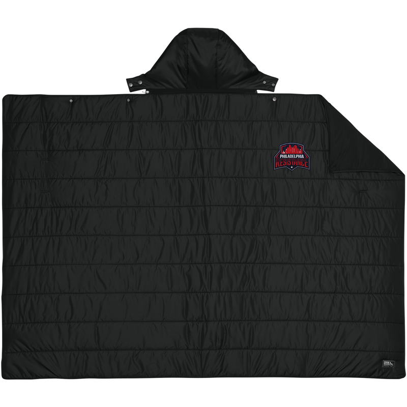Philadelphia Resistance Eddie Bauer Puffy Camp Poncho