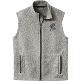 Hard Edge Hockey Sweater Fleece Vest