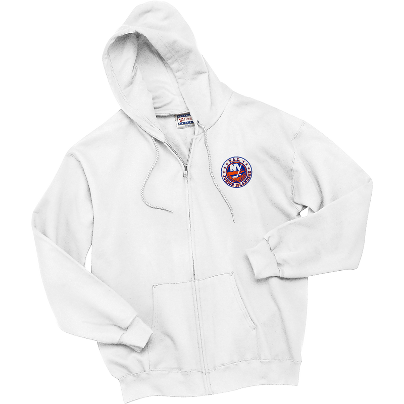 PAL Jr. Islanders Ultimate Cotton - Full-Zip Hooded Sweatshirt