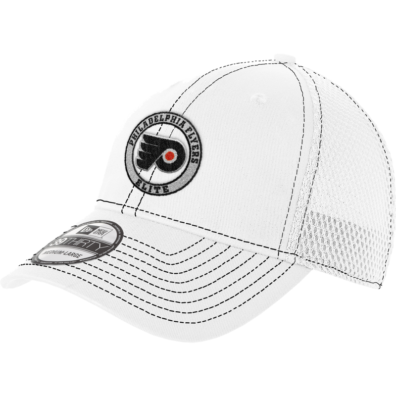 Philadelphia Flyers Elite New Era Stretch Mesh Contrast Stitch Cap