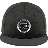 Philadelphia Flyers Elite New Era Shadow Heather Striped Flat Bill Snapback Cap