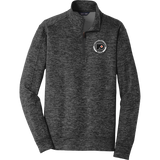 Philadelphia Flyers Elite PosiCharge Electric Heather Fleece 1/4-Zip Pullover