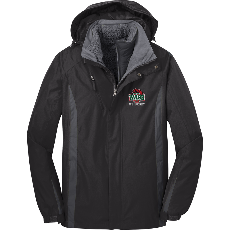 Wash U Colorblock 3-in-1 Jacket