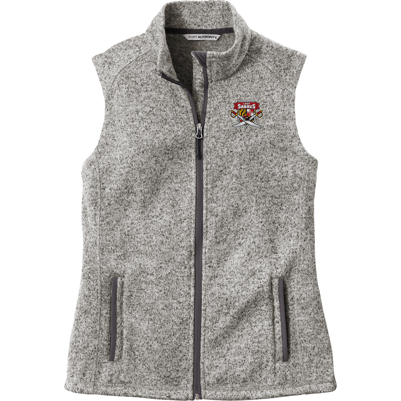 SOMD Lady Sabres Ladies Sweater Fleece Vest