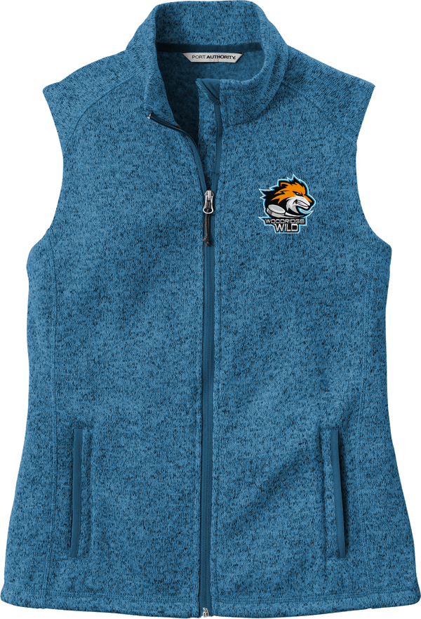 Woodridge Wild Ladies Sweater Fleece Vest