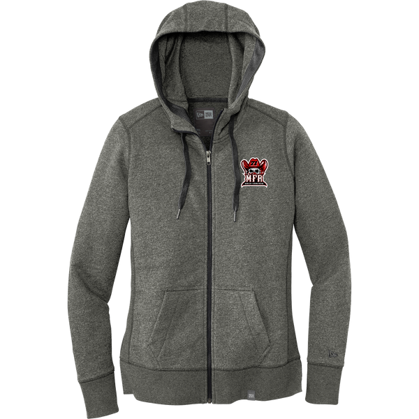 CT Oil Kings MFR New Era Ladies French Terry Full-Zip Hoodie