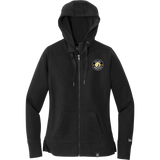 Upland Country Day School New Era Ladies French Terry Full-Zip Hoodie