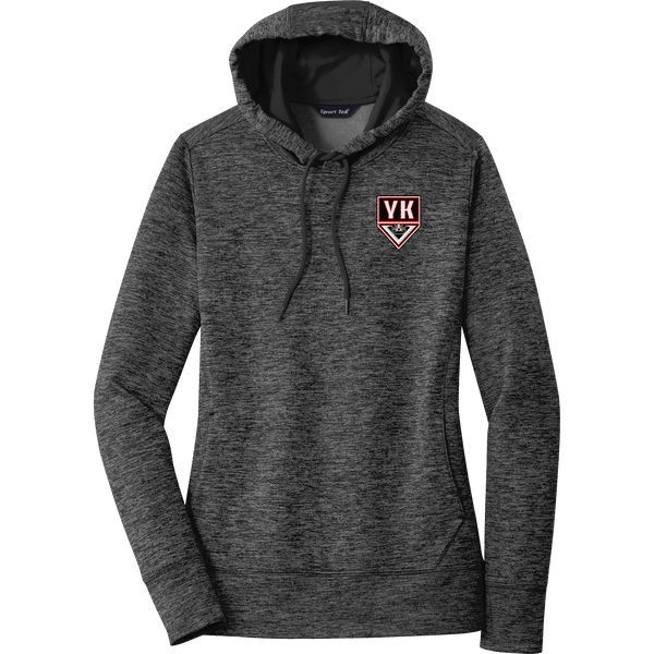 Young Kings Ladies PosiCharge Electric Heather Fleece Hooded Pullover