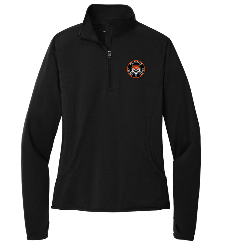 Princeton Jr. Tigers Ladies Sport-Wick Stretch 1/4-Zip Pullover