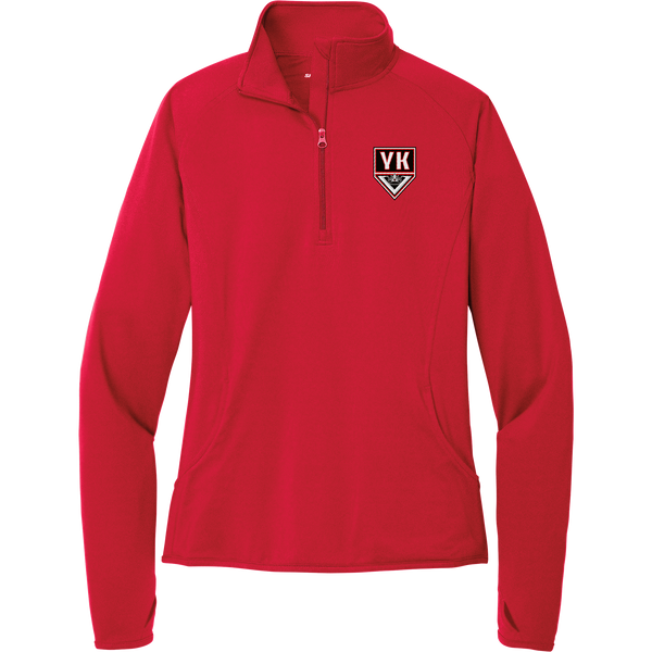 Young Kings Ladies Sport-Wick Stretch 1/4-Zip Pullover