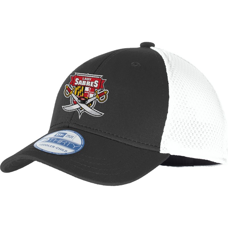 SOMD Lady Sabres New Era Youth Stretch Mesh Cap