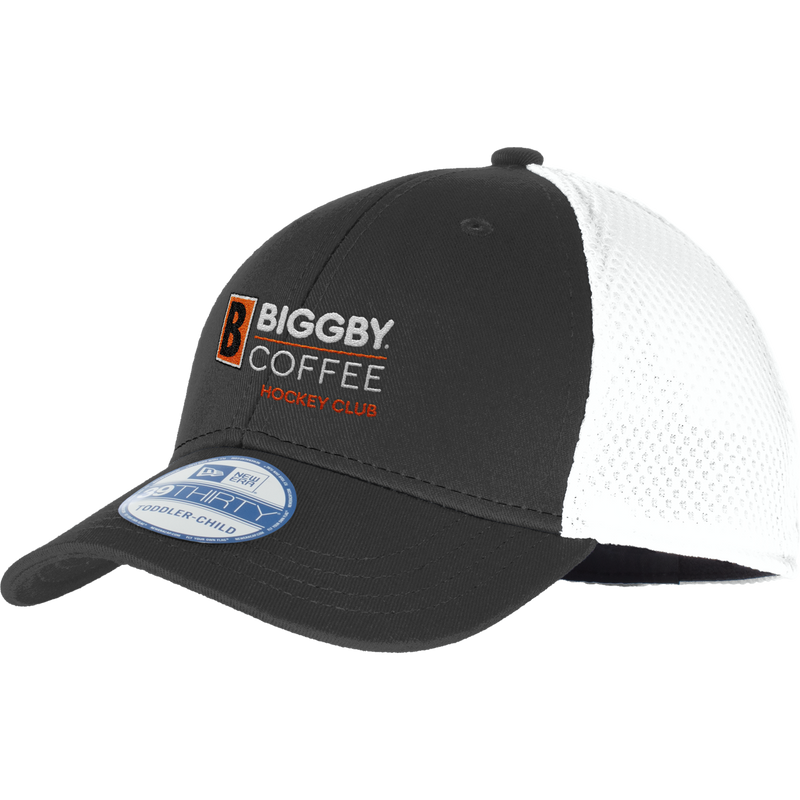 Biggby Coffee Hockey Club New Era Youth Stretch Mesh Cap