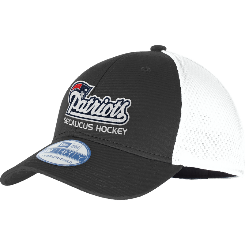 Secaucus Patriots New Era Youth Stretch Mesh Cap