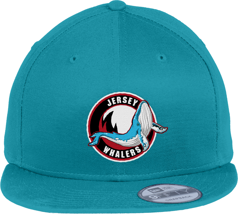 Jersey Shore Whalers New Era Flat Bill Snapback Cap