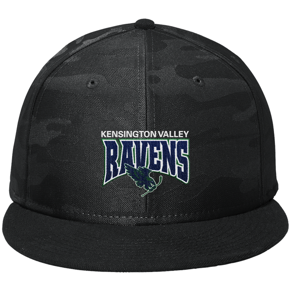 Kensington Valley Ravens New Era Camo Flat Bill Snapback Cap