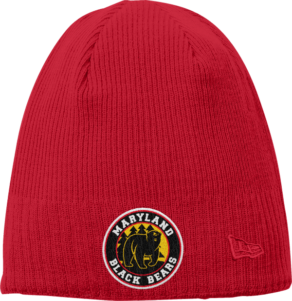 Maryland Black Bears New Era Knit Beanie