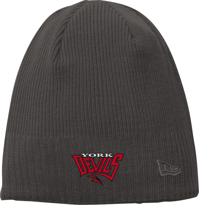York Devils New Era Knit Beanie