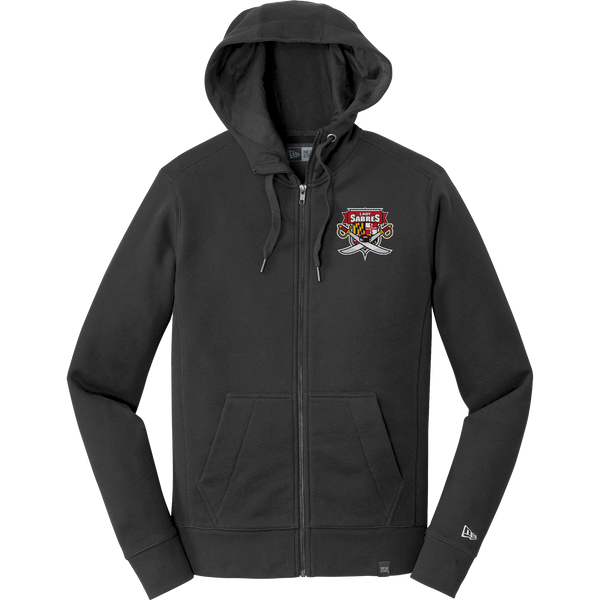 SOMD Lady Sabres New Era French Terry Full-Zip Hoodie