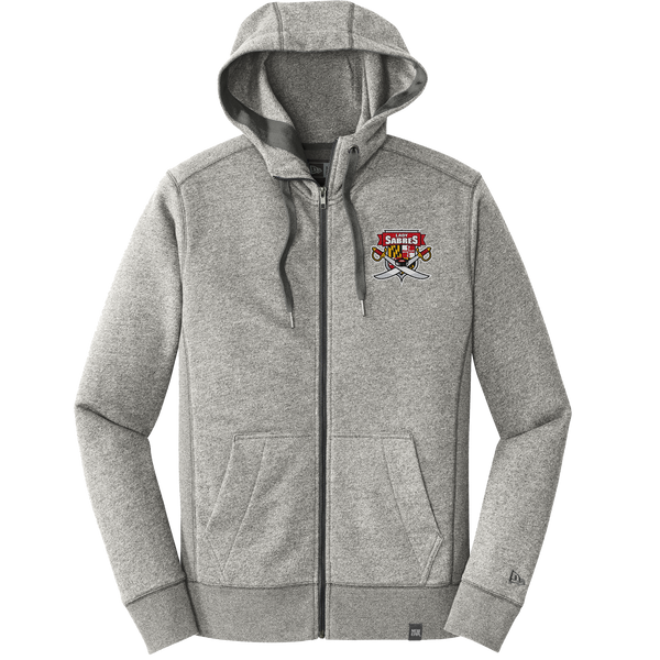 SOMD Lady Sabres New Era French Terry Full-Zip Hoodie