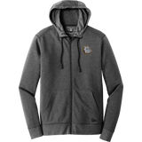 Chelsea Bulldogs New Era Tri-Blend Fleece Full-Zip Hoodie
