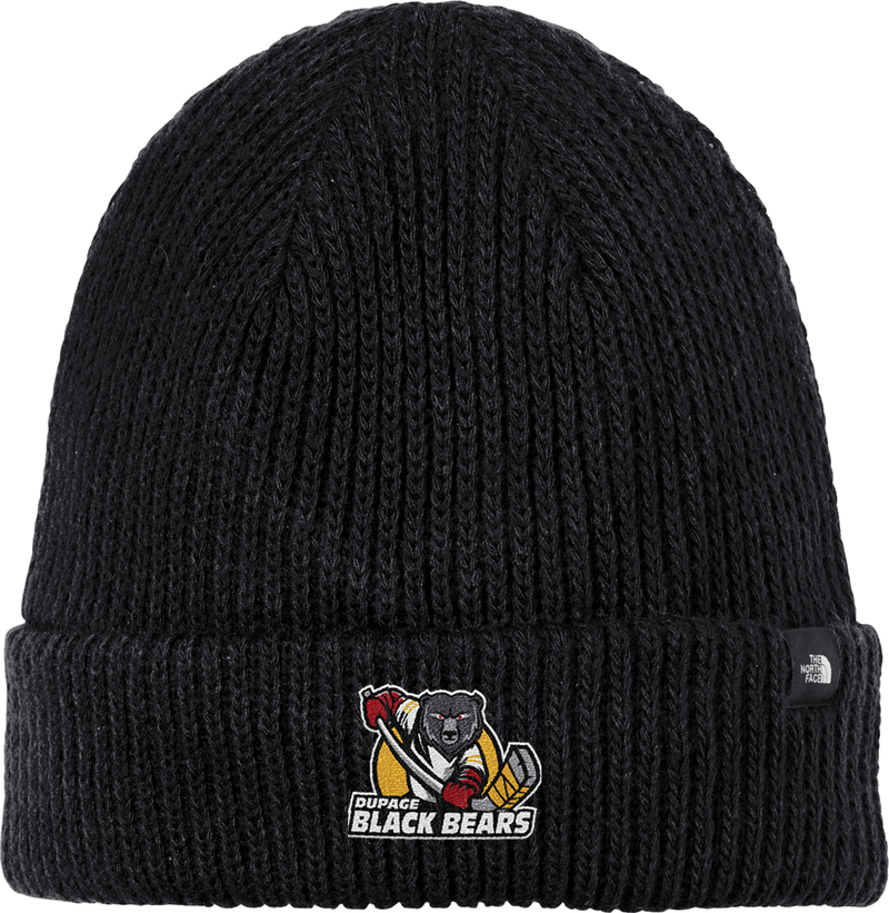 Dupage Black Bears The North Face Circular Rib Beanie