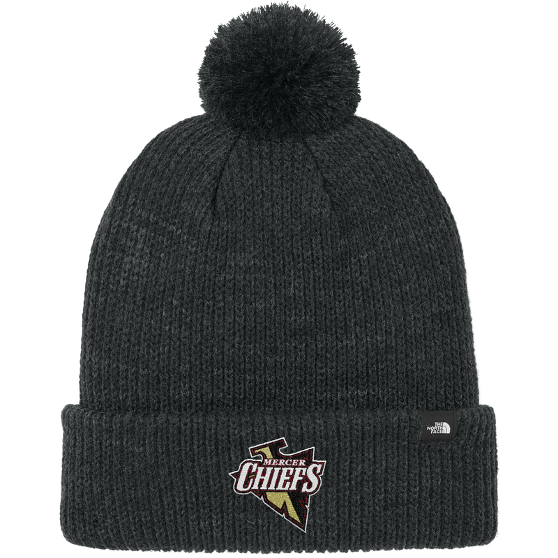 Mercer Chiefs The North Face Pom Beanie