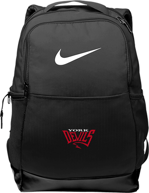 York Devils Nike Brasilia Medium Backpack