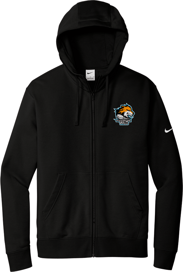Woodridge Wild Nike Club Fleece Sleeve Swoosh Full-Zip Hoodie