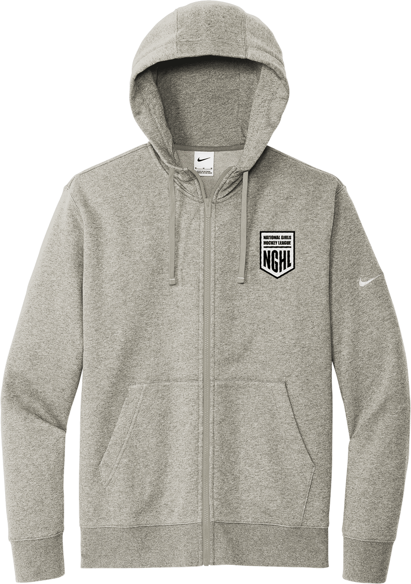 NGHL Nike Club Fleece Sleeve Swoosh Full-Zip Hoodie