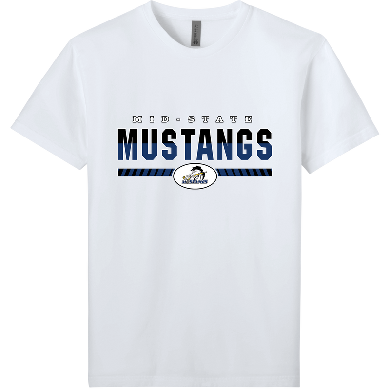 Mid-State Mustangs Soft Wash Cotton Tee