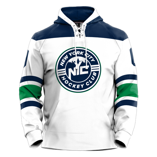 NYC Hockey Club Adult Sublimated Retro Hoodie
